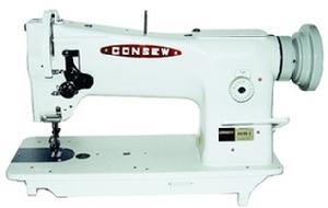 Consew 206RB-5 Triple Feed Heavy Duty Single Needle Drop Feed Lockstitch Upholstery Industrial Sewing Machine